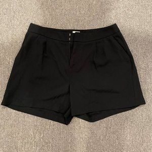 Black dress shorts